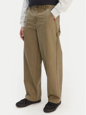 Quiksilver Jeansy Mercury Straight Out EQYNP03325 Beżowy Wide Leg