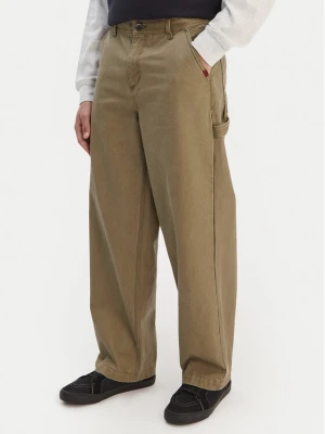 Quiksilver Jeansy Mercury Straight Out EQYNP03325 Beżowy Wide Leg