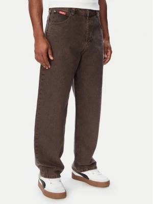 Quiksilver Jeansy YG Baggy EQYDP03510 Brązowy ciemny Baggy Fit
