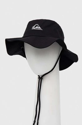 Quiksilver kapelusz bawełniany kolor czarny bawełniany