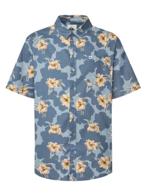 Quiksilver Koszula Apero Classic Ss EQYWT04605 Niebieski Regular Fit