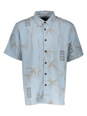 Quiksilver Koszula "Bamboo Bay" - Regular fit - w kolorze błękitnym rozmiar: L