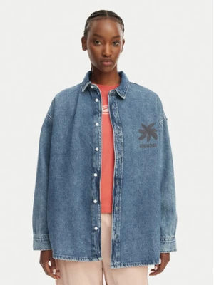 Quiksilver Koszula jeansowa Rahmat  EQWWT03150 Niebieski Regular Fit