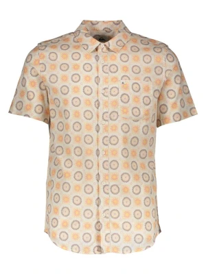 Quiksilver Koszula "Mandala" - Regular fit - w kolorze beżowym rozmiar: L