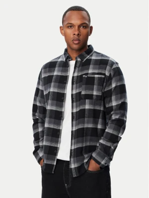 Quiksilver Koszula Motherfly Plaid EQYWT04712 Czarny Regular Fit