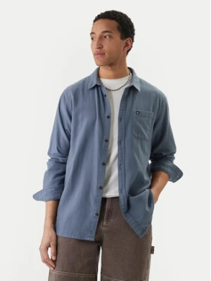 Quiksilver Koszula Motherfly Solid EQYWT04651 Niebieski Regular Fit