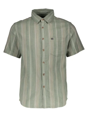 Quiksilver Koszula "Pyke" - Regular fit - w kolorze zielonym rozmiar: L