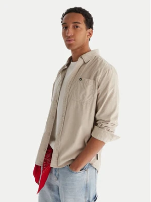 Quiksilver Koszula Smoke Trail EQYWT04652 Beżowy Regular Fit