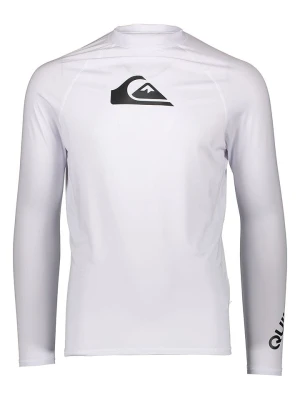 Quiksilver Koszulka kąpielowa w kolorze białym rozmiar: L