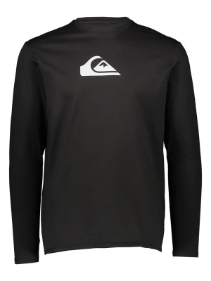 Quiksilver Koszulka kąpielowa w kolorze czarnym rozmiar: L