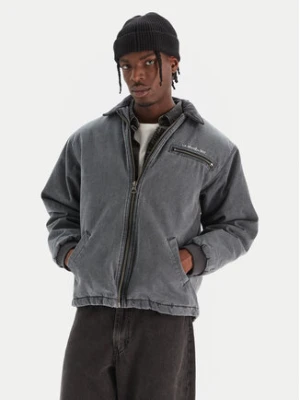 Quiksilver Kurtka jeansowa Shaper Pad EQYJK04174 Szary Regular Fit