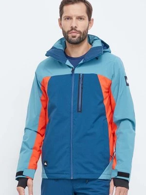 Quiksilver kurtka Mission Plus kolor niebieski