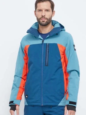 Quiksilver kurtka Mission Plus kolor niebieski