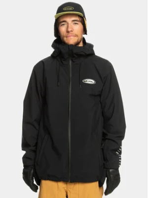 Quiksilver Kurtka outdoor High In Th Hood EQYTJ03436 Czarny Regular Fit