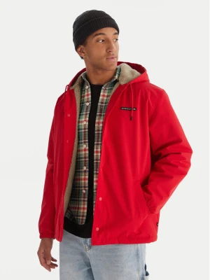 Quiksilver Kurtka przejściowa EQYJK04186 Czerwony Regular Fit