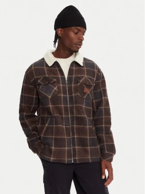 Quiksilver Kurtka koszulowa EQYPF03080 Brązowy Regular Fit