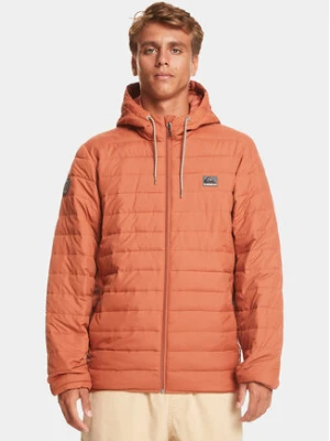 Quiksilver Kurtka przejściowa Scaly Hood Jckt EQYJK04008 Pomarańczowy Regular Fit