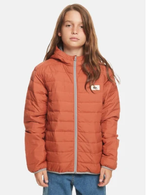 Quiksilver Kurtka przejściowa Scaly Jckt EQBJK03275 Pomarańczowy Regular Fit