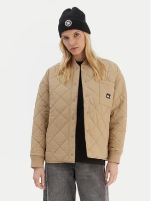 Quiksilver Kurtka przejściowa Shining Quilted EQWJK03084 Beżowy Regular Fit