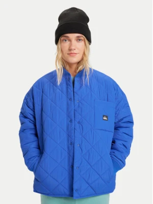 Quiksilver Kurtka przejściowa Shining Quilted EQWJK03084 Granatowy Regular Fit