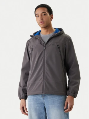 Quiksilver Kurtka przejściowa W126-QSMJT-1000-43X Szary Regular Fit