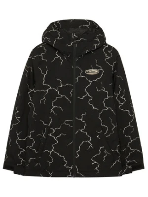 Quiksilver Kurtka snowboardowa High In The Hood EQBTJ03209 Czarny Regular Fit