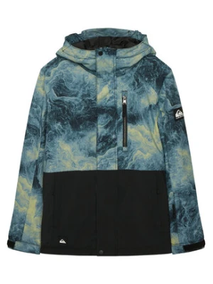 Quiksilver Kurtka snowboardowa Mission EQBTJ03196 Niebieski Regular Fit