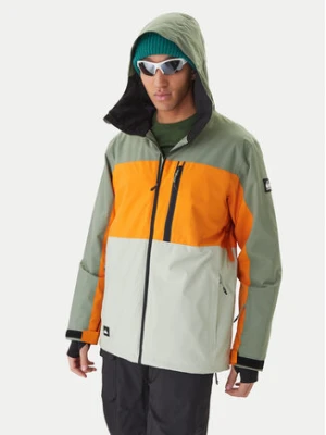 Quiksilver Kurtka snowboardowa Sycamore EQYTJ03457 Zielony Modern Fit