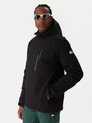 Quiksilver Kurtka snowboardowa Titano JK EQYTJ03513 Czarny Relaxed Fit