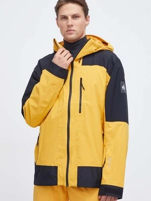 Quiksilver kurtka Ultralight GORE-TEX kolor żółty