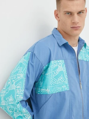 Quiksilver kurtka x Stranger Things męska przejściowa oversize