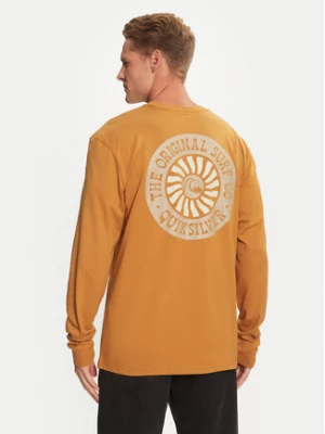 Quiksilver Longsleeve Bloom Cycle EQYZT07707 Brązowy Regular Fit