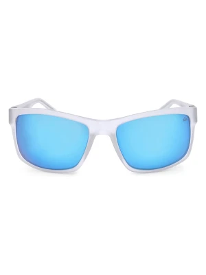 Quiksilver Męskie okulary przeciwsłoneczne w kolorze szaro-błekitnym rozmiar: 60
