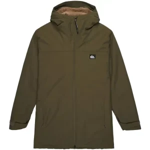 Quiksilver Overcast 3K Parka EQYJK04203-CRE0, Męskie, Zielone, kurtki, poliester, rozmiar: M