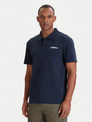 Quiksilver Polo EQYKT04420 Granatowy Regular Fit