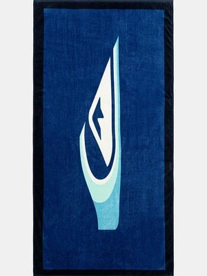 Quiksilver ręcznik bawełniany 80 x 160 cm kolor niebieski