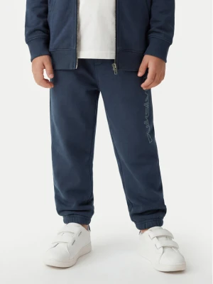 Quiksilver Spodnie dresowe Graphics EQKFB03123 Granatowy Regular Fit