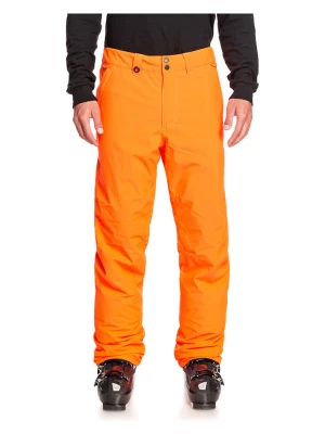 Quiksilver Spodnie narciarskie "Arcade" w kolorze pomarańczowym rozmiar: L