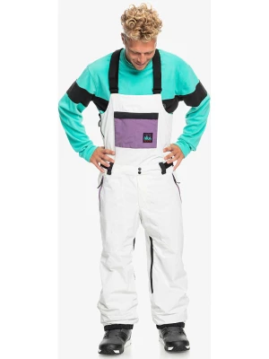 Quiksilver Spodnie narciarskie w kolorze czarno-białym rozmiar: XS