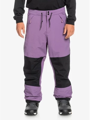 Quiksilver Spodnie narciarskie w kolorze fioletowym rozmiar: XS