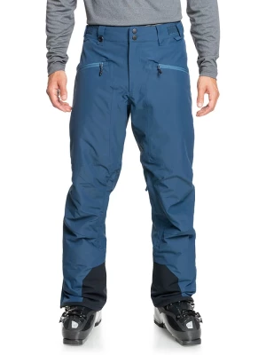 Quiksilver Spodnie narciarskie w kolorze niebieskim rozmiar: L