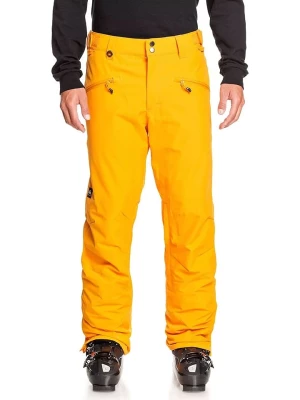 Quiksilver Spodnie narciarskie w kolorze żółtym rozmiar: XL