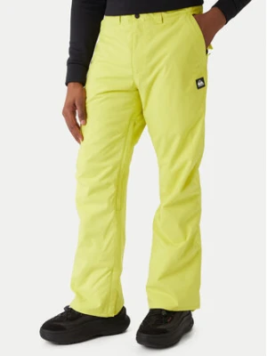 Quiksilver Spodnie snowboardowe Estate EQYTP03237 Żółty Slim Fit