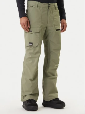 Quiksilver Spodnie snowboardowe Utility EQYTP03220 Zielony Modern Fit