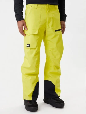Quiksilver Spodnie snowboardowe Utility EQYTP03235 Żółty Modern Fit