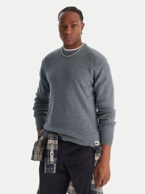 Quiksilver Sweter Slow Song Neppy EQYSW03325 Niebieski Regular Fit