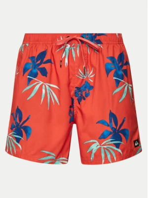 Quiksilver Szorty kąpielowe Everyday Mix Volley AQYJV03147 Czerwony Regular Fit