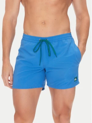 Quiksilver Szorty kąpielowe Everyday Solid Volley EQYJV04120 Niebieski Regular Fit
