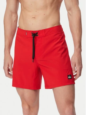 Quiksilver Szorty kąpielowe Surfsilk Kaimana 16 EQYBS04891 Czerwony Regular Fit