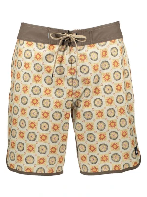 Quiksilver Szorty kąpielowe w kolorze beżowym rozmiar: W34